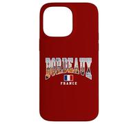 Francia, bordolese, orizzonte, vendemmia, atletico, stile varsity Custodia per iPhone 14 Pro Max