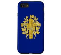 FRANCIA CAPPOTTO DI BRACCIA BANDIERA LIBERTE EGALITE FRATERNITE Custodia per iPhone SE (2020) / 7 / 8
