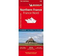 Francia nord 1:1.000.000: Straßen- und Tourismuskarte 1: 1 000 000: 724