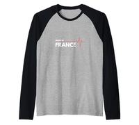 Francia Paese di Nascita Francese Made in Maglia con Maniche Raglan