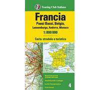 Francia, Paesi Bassi, Belgio, Lussemburgo 1:800.000