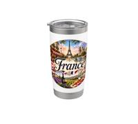 Francia, Parigi, provenzale, case di moda, louvre, musei, Bicchiere termico in acciaio inox doppia parete