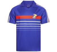 Francia "Retro History" JELEX Maglia Jersey Blu Nuova