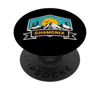 Francia Ricordo di Chamonix PopSockets PopGrip Adesivo