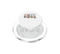 Francia Torre Eiffel, Cafés e Montmartre - Vacanze Parigi PopSockets PopGrip per MagSafe