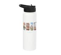 Francia Torre Eiffel, Cafés e Montmartre - Vacanze Parigi Stainless Steel Insulated Water Bottle