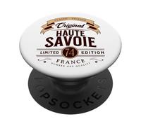 Francia Vintage Haute-Savoie Dipartimento Francese PopSockets PopGrip Adesivo