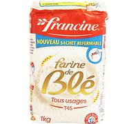 Francine Farina di frumento per tutti gli scopi, 1 kg, 5 pezzi