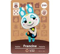Francine - Nintendo Animal Crossing Happy Home Designer Amiibo Card - 299