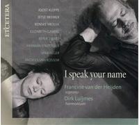 Francine van der Heij Francine Van Der Heijden/Dirk Luijmes: I Speak Your N (CD)