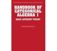 Francis Borceux Handbook of Categorical Algebra: Volume 1, Ba (Copertina rigida)
