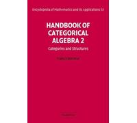Francis Borceux Handbook of Categorical Algebra: Volume 2, Ca (Copertina rigida)