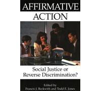 Francis J. Beckwith Affirmative Action (Tascabile) Contemporary Issues