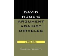 Francis J. Beckwith David Hume's Argument Against Miracles (Copertina rigida)