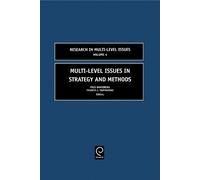 Francis J. Yammarin Multi-Level Issues in Strategy and Method (Copertina rigida)
