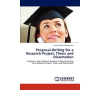 Francis Lobiane Proposal-Writing for a Research Project, Thesis and (Tascabile)