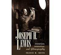 Francis M. Nevins Joseph H. Lewis (Copertina rigida) Scarecrow Filmmakers Series