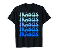 Francis Name Minimalist Design Maglietta