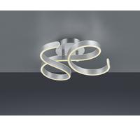 Plafoniera led vortici FRANCIS con regolazione intensità 671310105 alluminio satinato