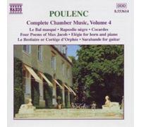 Francis Poulenc – Musica da camera (Integrale) Vol. 4 – CD – NAXOS
