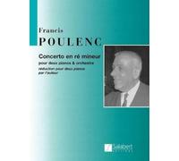 Francis Poulenc Concerto en ré mineur (Tascabile)