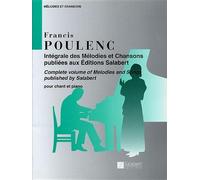 Francis Poulenc Melodies Et Chansons (Tascabile)