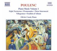 Francis Poulenc Piano Music Vol. 1 (Cazal) Album