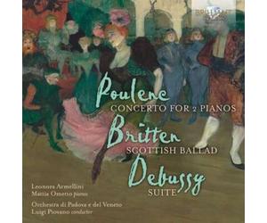 Francis Poulenc Poulenc: Concerto for 2 Pianos/Britten: Scottish Ballad/... (CD)