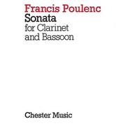 Francis Poulenc Sonata For Clarinet And Bassoon (Tascabile)
