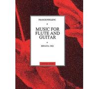 Francis Poulenc Sonata For Flute And Guitar (Tascabile)