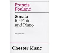 Francis Poulenc Sonata For Flute And Piano (Tascabile)