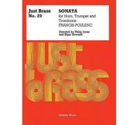 Francis Poulenc Sonata For Horn, Trumpet And Trombone (Sheet Music)