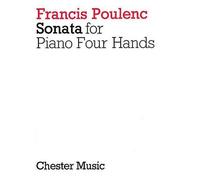 Francis Poulenc Sonata For Piano 4 Hands (Tascabile)