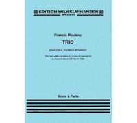 Francis Poulenc Trio For Piano, Oboe And Bassoon (Sheet Music)