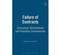 Francis Rose Failure of Contracts (Tascabile)