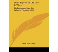 Francis Taylor Piggott Two Chapters In The Law Of Torts (Tascabile)