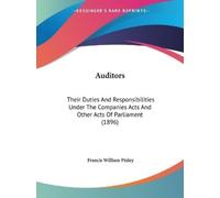 Francis William Pixley Auditors (Tascabile)