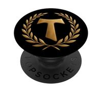 Franciscan Tau Cross - Preghiera di San Francesco PopSockets PopGrip Adesivo