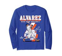 Francisco Alvarez | Giocatore di Baseball New York M | MLBFAL201M Maglia a Manica