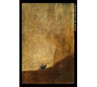 Francisco de Goya: Cane interrato nella rena. Quaderno elegante per gli amanti dell'arte.