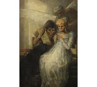 Francisco de Goya - Die Zeit und die alten Frauen: Gepunktetes Notizbuch