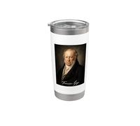 Francisco Goya Bicchiere termico in acciaio inox doppia parete