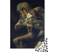 Francisco Goya Puzzle 1000 Pezzi Difficoltà Medio-Alt, Rompicapo museo Adulti, opere d'arte famose nel mondo Idea Regalo Perfetto, Impegnativi Puzzles d'arte Bellissimi Con Colori Brillant
