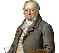 Francisco Goya (tavolozza) mezzo corpo Buddy Cutout