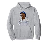 Francisco Lindor | Giocatore di Baseball New York M| MLBFLI303N Felpa con Cappuccio