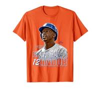 Francisco Lindor | Giocatore di Baseball New York M| MLBFLI303N Maglietta