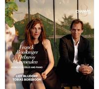 franck, boulanger, debussy & vermeulen: works for cello and pian