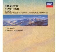 Franck / D'Indy / Dutoit, Charles - Franck: Symphony In D Minor / D'Indy: Symphonie Sur Un Chant Montagnard Francais - UHQCD