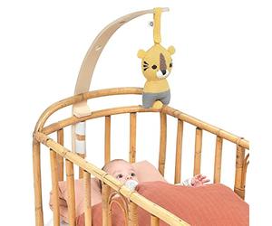 FRANCK & FISCHER, Appendino mobile per lettino bambini, Beige (Natur Farbe)
