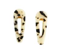 Franck Provost - Set di 2 pinze Clic Clac in resina - Scaglie - Acconciatura